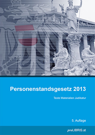 Personenstandsgesetz 2013