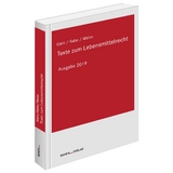 Texte zum Lebensmittelrecht - 