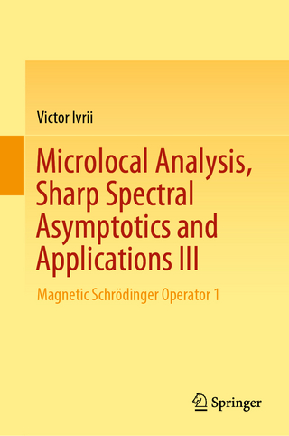 Microlocal Analysis, Sharp Spectral Asymptotics and Applications III