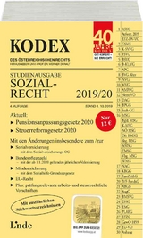 KODEX Studienausgabe Sozialrecht 2019/20 - Brameshuber, Elisabeth; Doralt, Werner