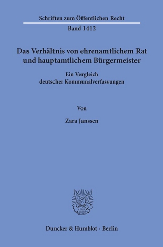 Das Verhältnis von ehrenamtlichem Rat und hauptamtlichem Bürgermeister.