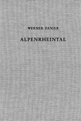 Das Alpenrheintal in den Jahrzehnten um Christi Geburt