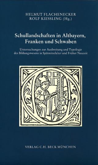 Zeitschrift für bayerische Landesgeschichte. Beihefte / Schullandschaften in Altbayern, Franken und Schwaben