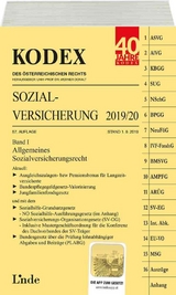 KODEX Sozialversicherung 2019/20, Band I - Brameshuber, Elisabeth; Doralt, Werner