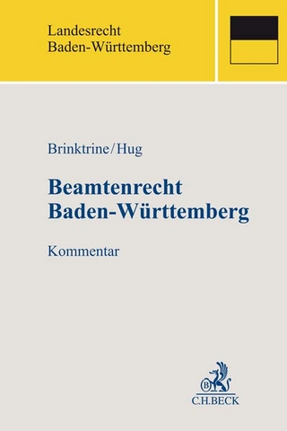 Beamtenrecht Baden-Württemberg