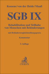 SGB IX - Kossens, Michael; Heide, Dirk von der; Maaß, Michael