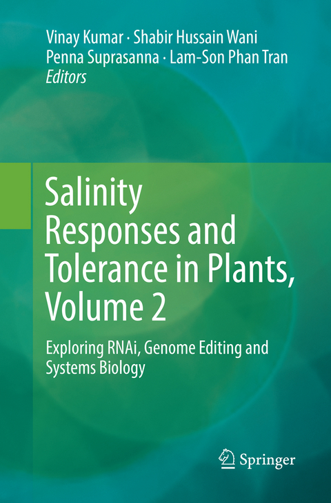 Salinity Responses and Tolerance in Plants, Volume 2 - 