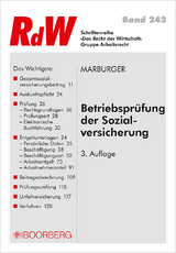 Betriebspr&uuml;fung der Sozialversicherung - Horst Marburger