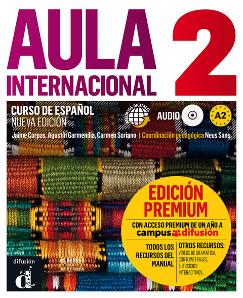 Aula internacional nueva edici&oacute;n 2 - Premium