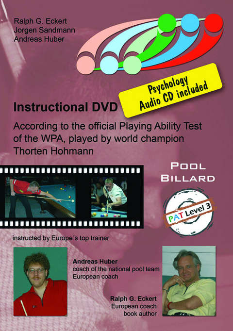 Pool Billard Trainings DVD PAT 3 - Andreas Huber, Ralph Eckert