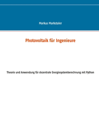 Photovoltaik für Ingenieure