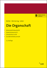Die Organschaft - Thomas M&uuml;ller, Marcel Detmering, Bettina Lieber