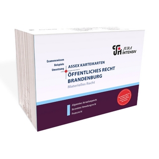 ASSEX Karteikarten ÖR Brandenburg - Materielles Recht