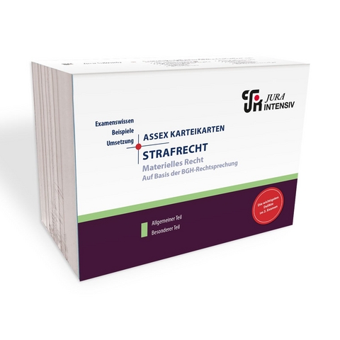 Assex Karteikarten Strafrecht - Materielles Recht - Dirk Schweinberger