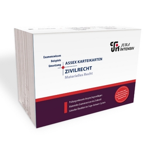 ASSEX Karteikarten Zivilrecht - Materielles Recht