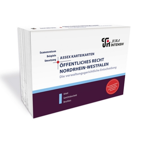ASSEX Karteikarten &Ouml;R NRW - Die verwaltungsgerichtliche Entscheidung - Dr. Dirk Kues