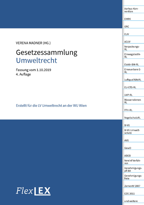 Gesetzessammlung Umweltrecht - 