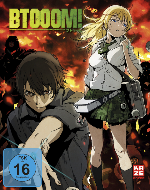 BTOOOM! - Blu-ray Gesamtausgabe (2 Blu-rays Steelcase) - Kotono Watanabe