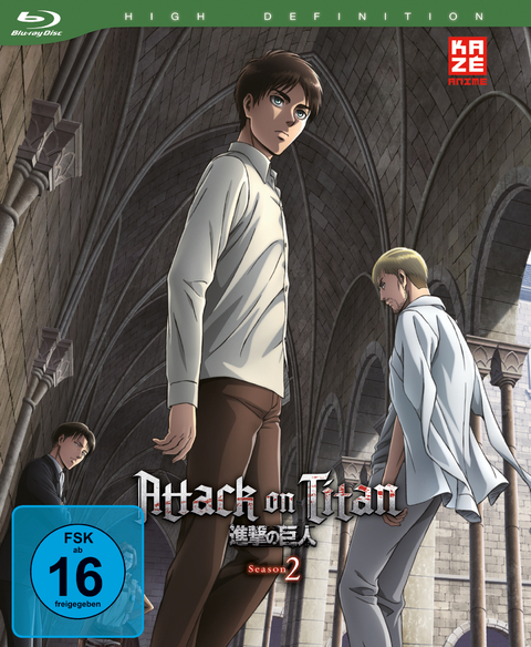Attack on Titan. Staffel.2.2, 1 Blu-ray