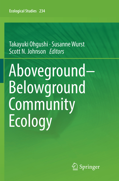 Aboveground&ndash;Belowground Community Ecology - 