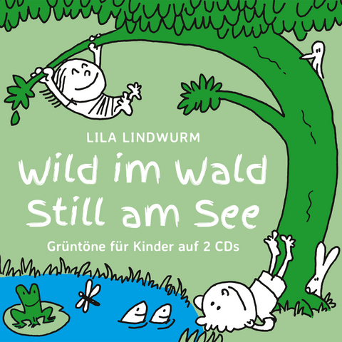 Lila Lindwurm Wild im Wald - Still am See - Anders Orth, Elke Kamper