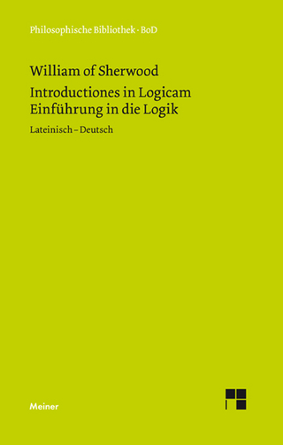 Introductiones in Logicam. Einführung in die Logik