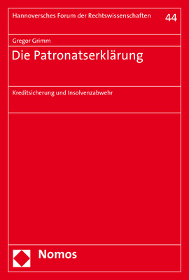 Die Patronatserkl&auml;rung - Gregor Grimm