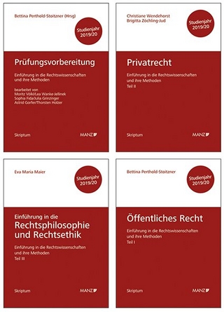 PAKET: Prüfungsvorbereitung + Einführung in die Rechtswissenschaften und ihre Methoden: Tl. I + Tl. II + Tl. III