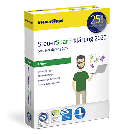 SteuerSparErkl&auml;rung Lehrer 2020