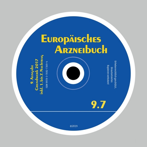 Europ&auml;isches Arzneibuch Digital, 9. Ausgabe, 7. Nachtrag