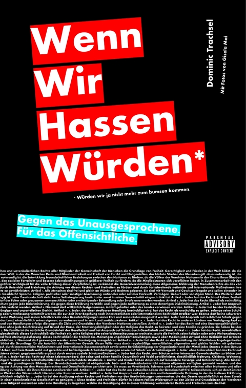 Wenn wir hassen w&uuml;rden. - Dominic Trachsel