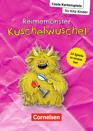 Coole Kartenspiele für Kita-Kinder / Reimemonster Kuschelwuschel