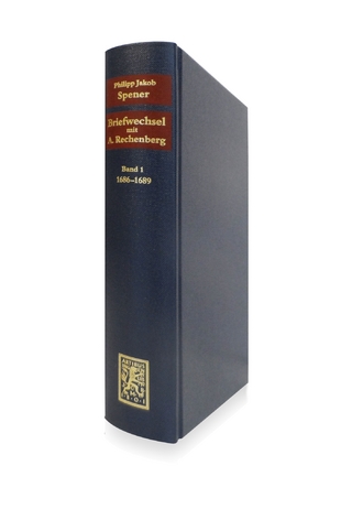 Briefwechsel mit Adam Rechenberg 1686-1704