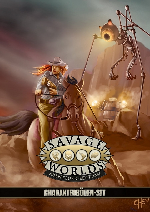 Savage Worlds Charakterb&ouml;gen-Set - Shane Lacy Hensley