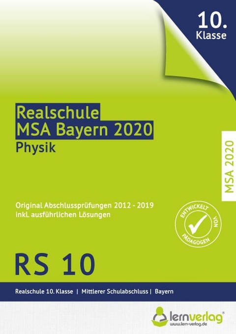 Original Abschlusspr&uuml;fungen Physik Realschule Bayern