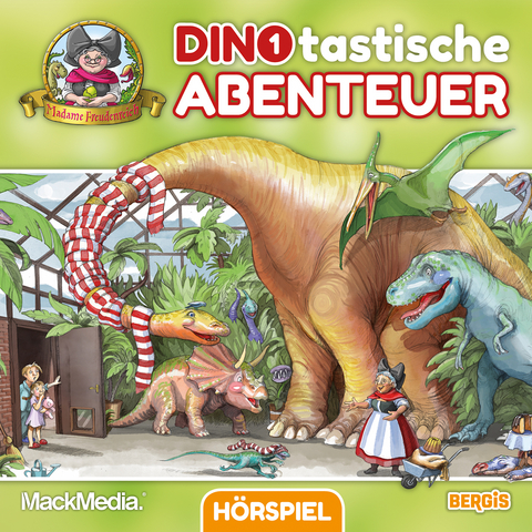 Madame Freudenreich: Dinotastische Abenteuer Vol. 1 - Thomas Blubacher, J&ouml;rg Ihle