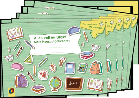 10er- Paket: Gut durch den (Ganz-)Tag: Alles voll im Blick &ndash; mein Hausaufgabenheft - Redaktionsteam Verlag an der Ruhr