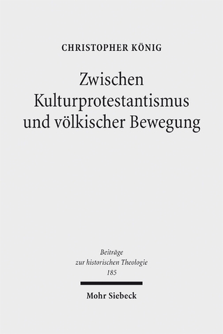 Zwischen Kulturprotestantismus und völkischer Bewegung