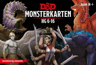 Dungeons & Dragons, Monsterkarten HG 6-16 (Deutsch)