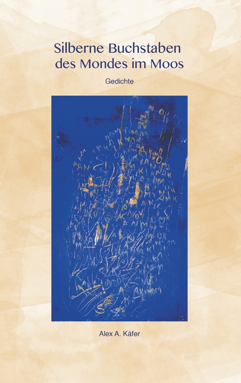 Silberne Buchstaben des Mondes im Moos - Alex A. K&auml;fer