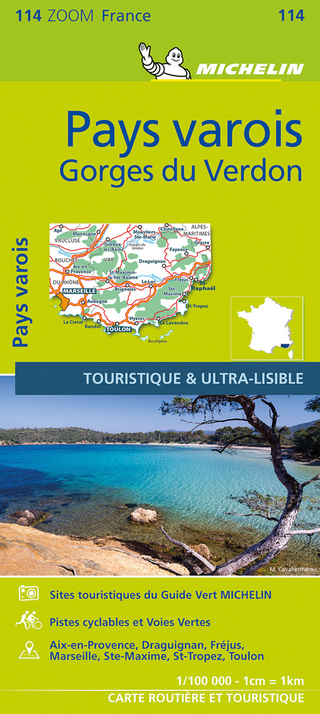 Pays Varois, Verdon Gorges - Zoom Map 114