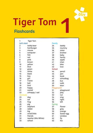 Tiger Tom 1, Flashcards