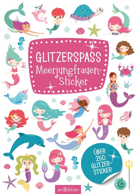 Glitzerspa&szlig; &ndash; Meerjungfrauen-Sticker