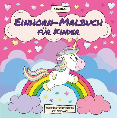 Einhorn-Malbuch f&uuml;r Kinder
