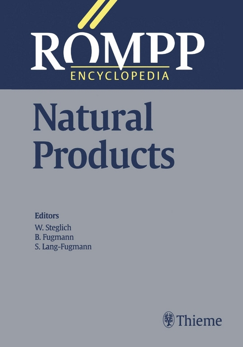 R&Ouml;MPP Encyclopedia Natural Products, 1st Edition, 2000 - 