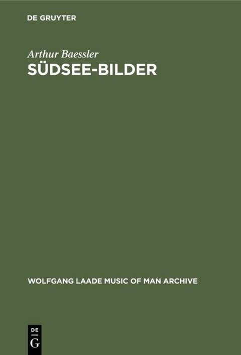 S&uuml;dsee-Bilder - Arthur Baessler