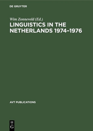 Linguistics in the Netherlands 1974–1976
