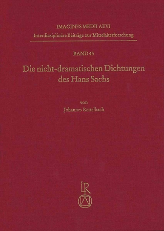 Die nicht-dramatischen Dichtungen des Hans Sachs