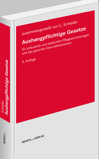 Aushangpflichtige Gesetze