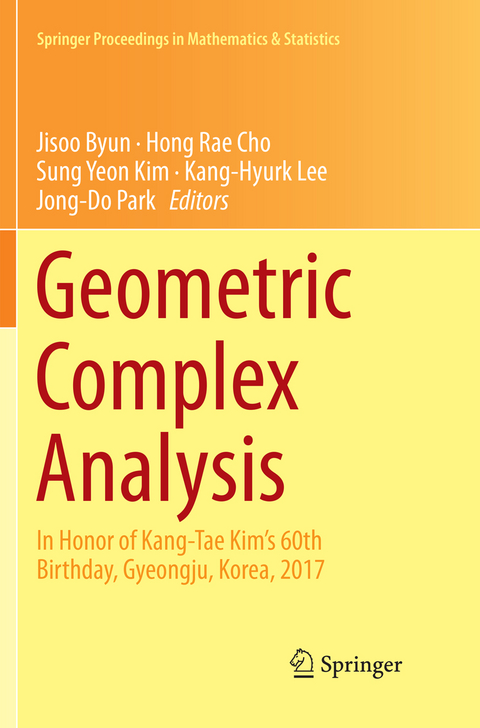 Geometric Complex Analysis - 
